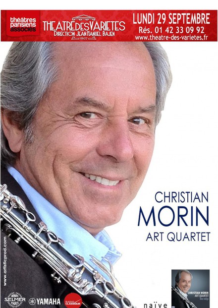 Christian Morin " Art Quartet" au Théâtre des Variétés