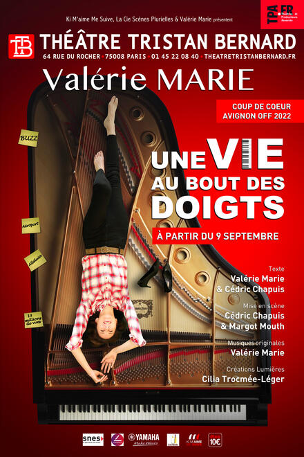Une vie au bout des doigts au Théâtre Tristan Bernard
