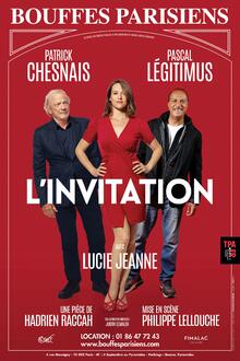 L'invitation, Théâtre des Bouffes Parisiens