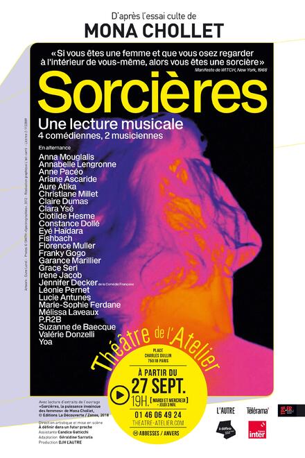 Sorcières au Théâtre de l'Atelier