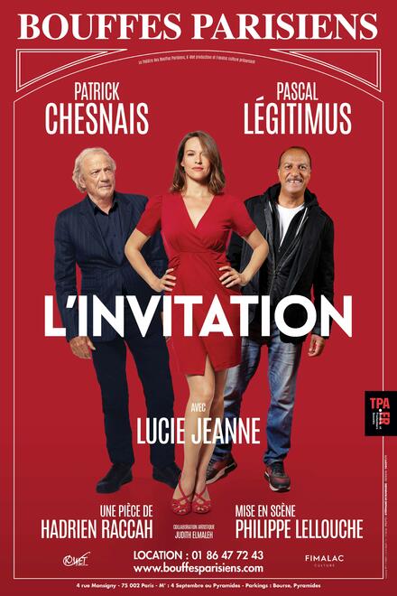 L'invitation au Théâtre des Bouffes Parisiens