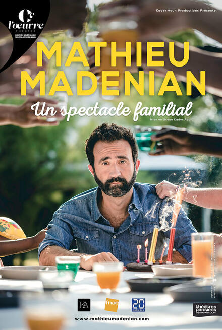 MATHIEU MADÉNIAN - Un spectacle familial au Théâtre à l'Ouest Auray