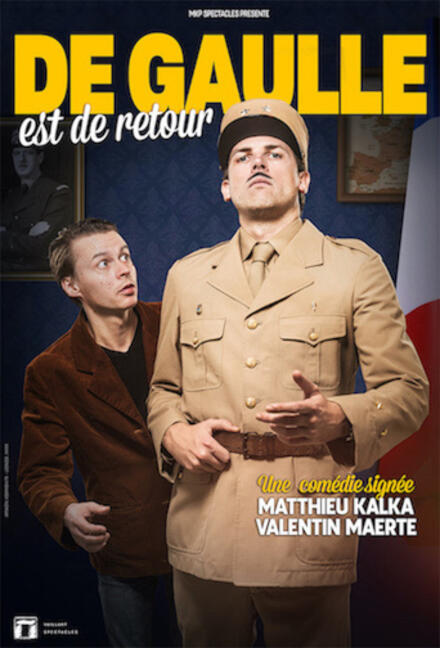 De Gaulle est de retour au Théâtre à l'Ouest Auray