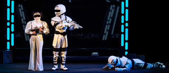 Venez fêter Halloween avec Space Wars, au Théâtre Michel !