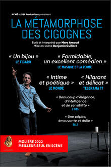 La Métamorphose des cigognes, Théâtre 100 noms