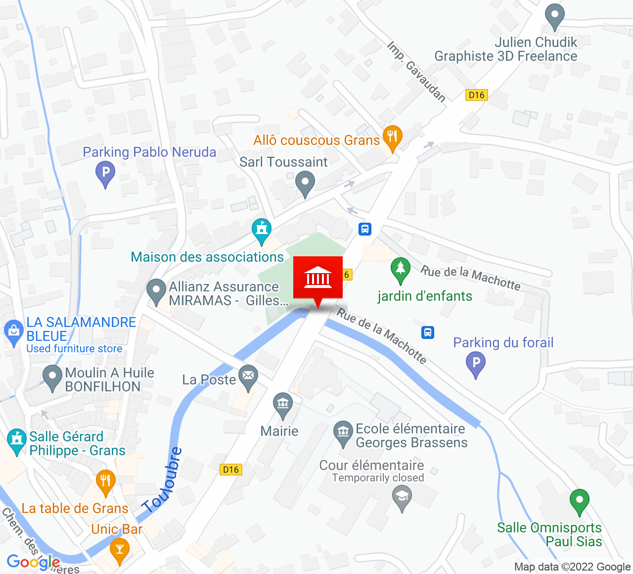 Plan d’accès Espace Robert Hossein