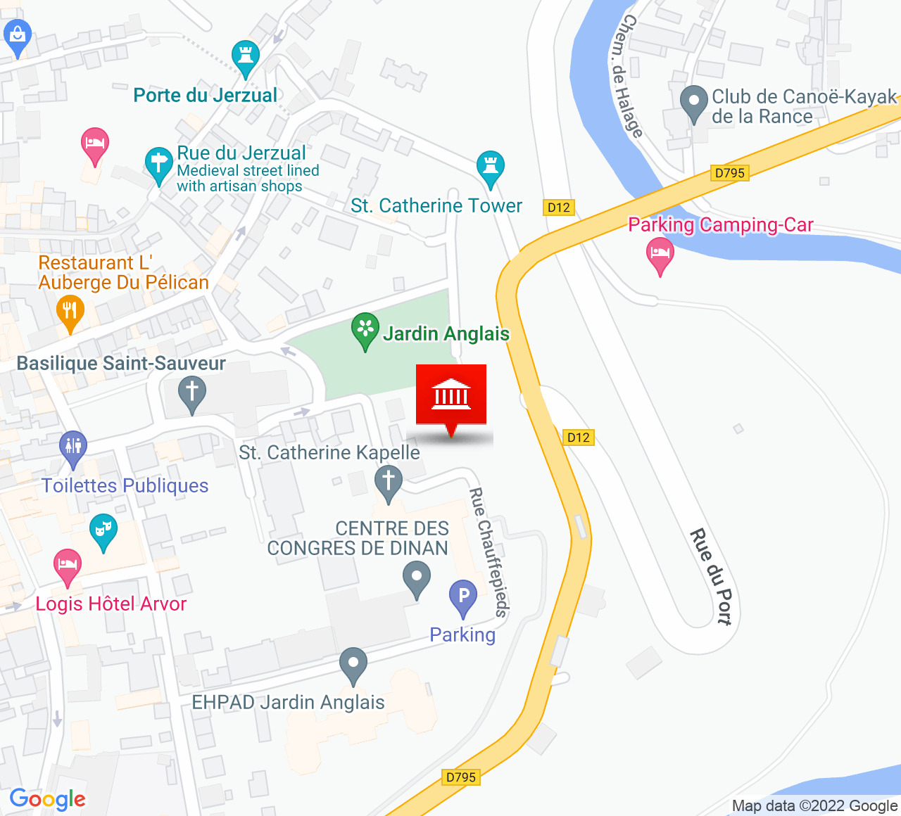Plan d’accès Théâtre des Jacobins