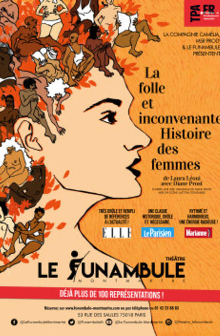 La Folle et inconvenante histoire des femmes au Théâtre du Funambule Montmartre