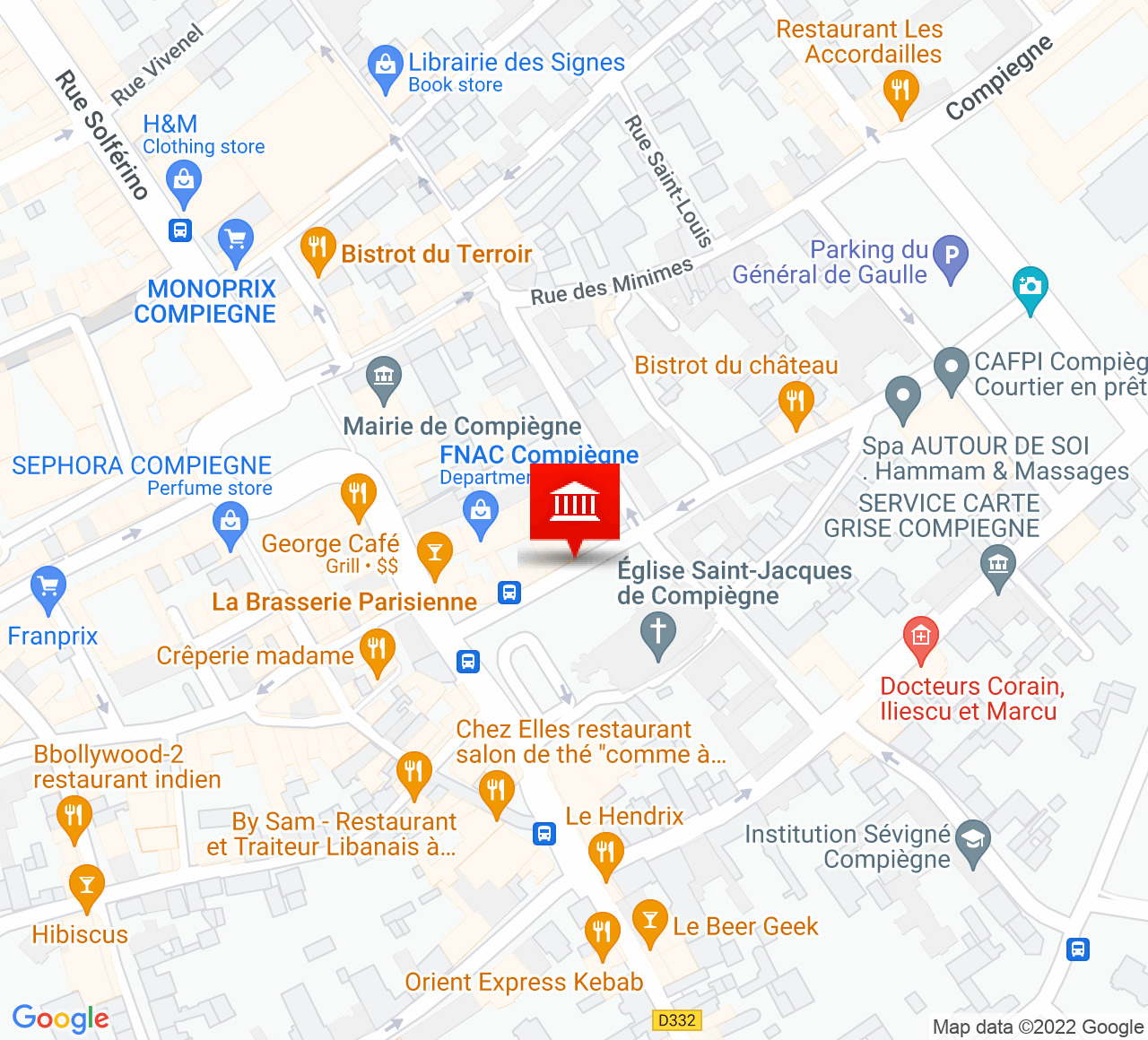 Plan d’accès Le Théâtre à Moustaches