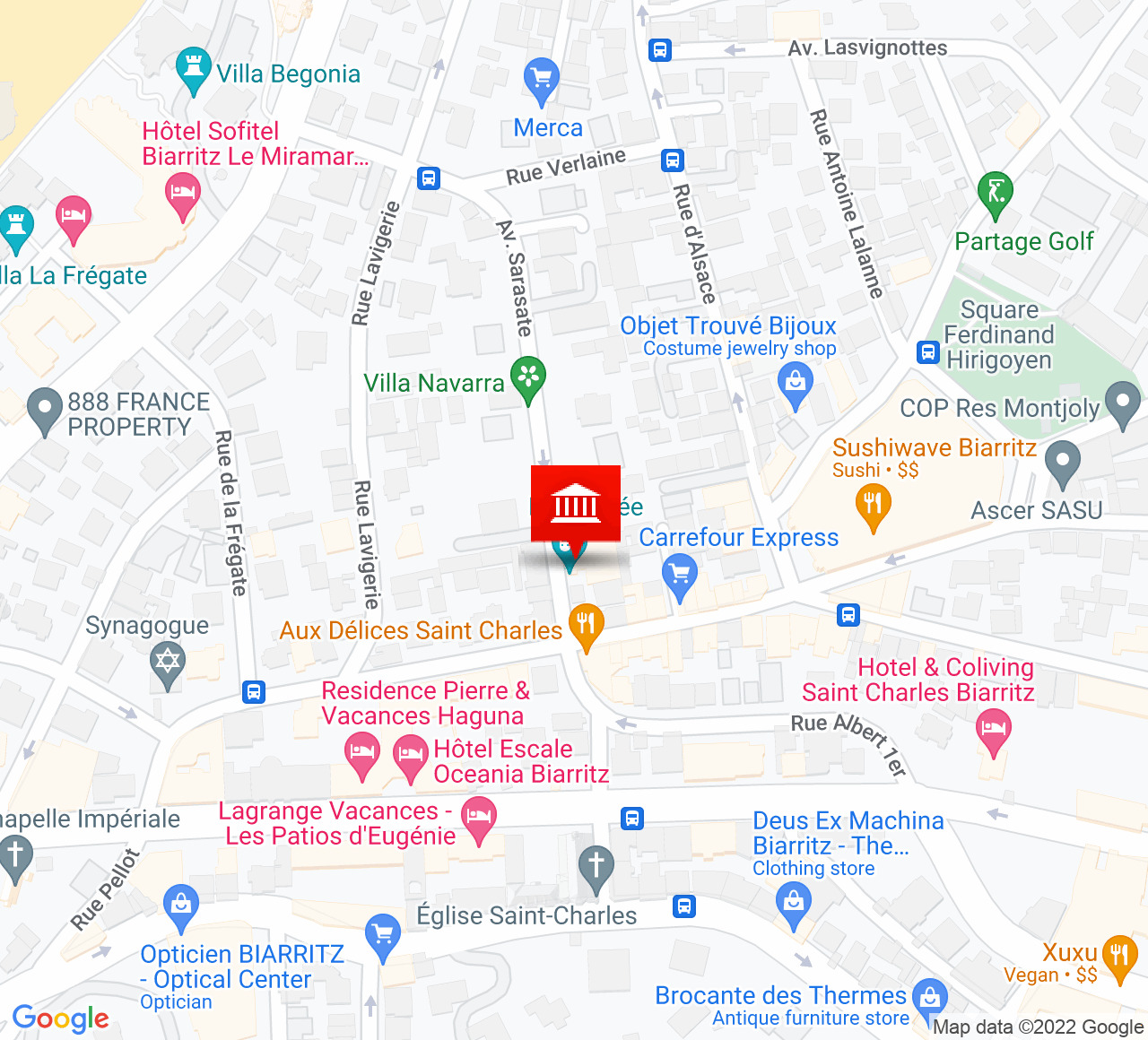 Plan d’accès Le Colisée