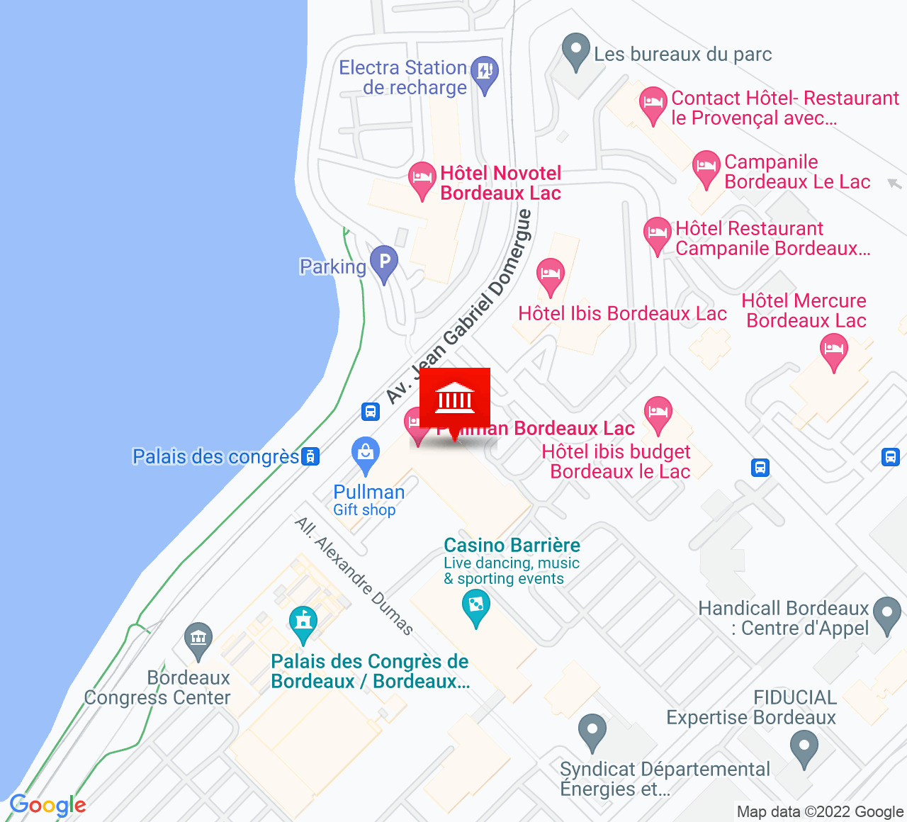 Plan d’accès Casino Barriere