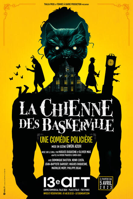 La chienne des Baskerville au Théâtre le 13ème Art