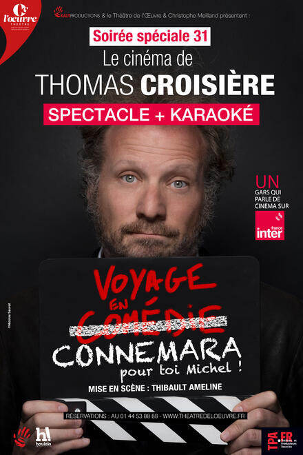 Thomas Croisière - Voyage en Comédie au Théâtre de l'Œuvre