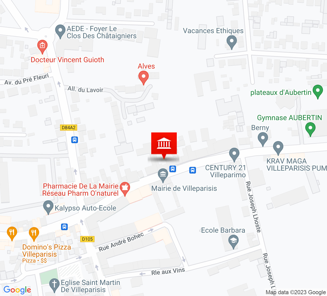 Plan d’accès Centre Culturel Picasso