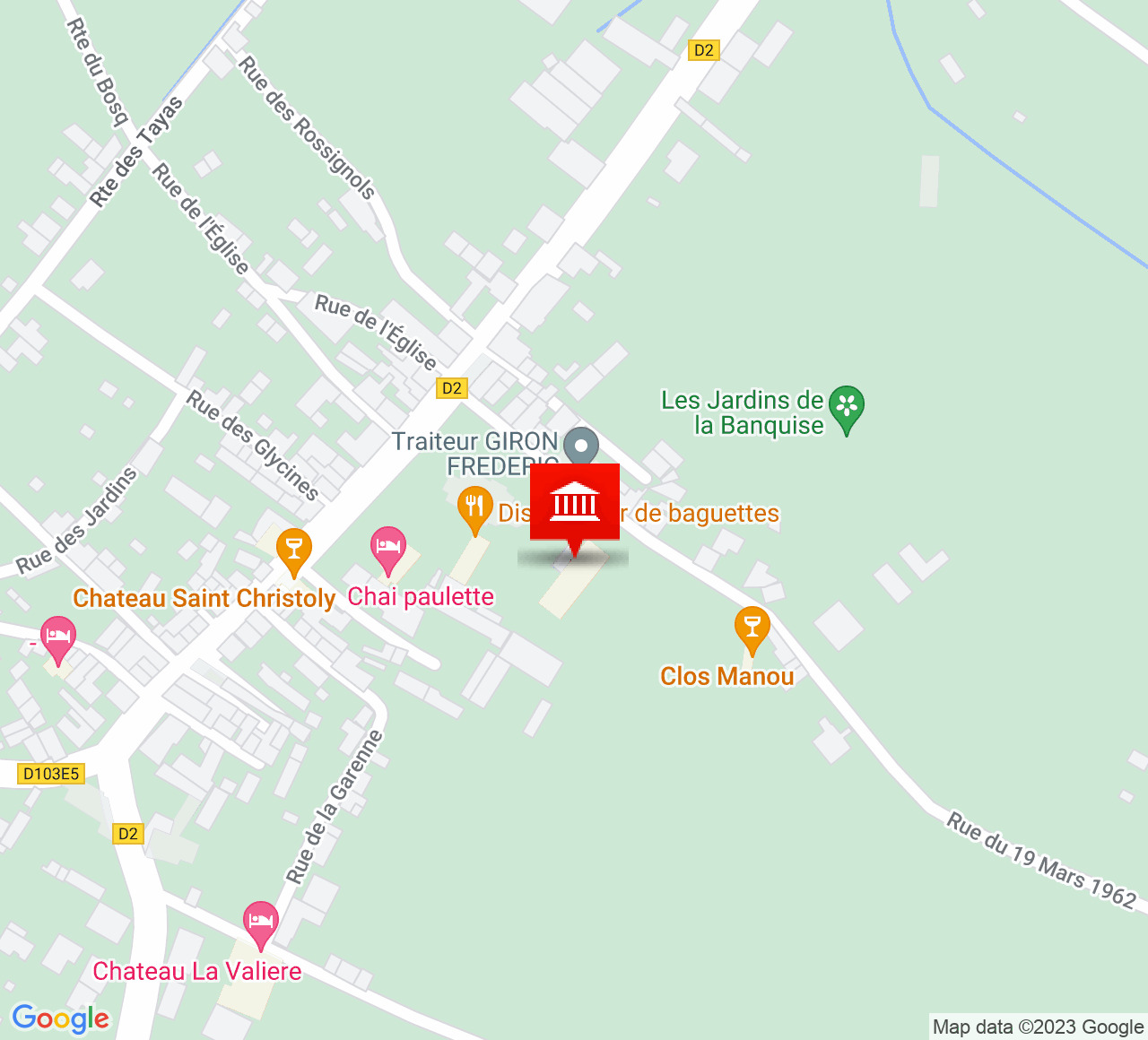 Plan d’accès Espace Culturel Edgar Pillet