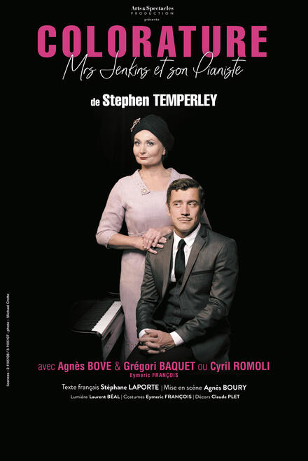 COLORATURE, Mrs Jenkins et son pianiste au Théâtre Arts et Spectacles Production