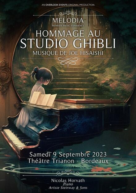 Hommage aux Musiques du Studio Ghibli par Joe Hisaishi au Théâtre Trianon