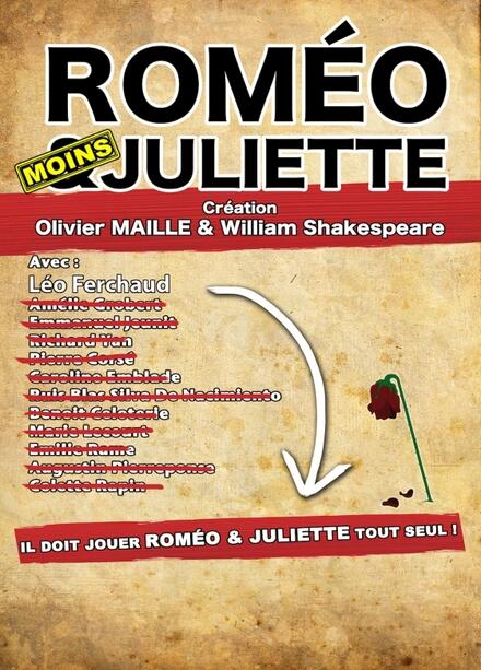Roméo moins Juliette au Théâtre Comédie La Rochelle