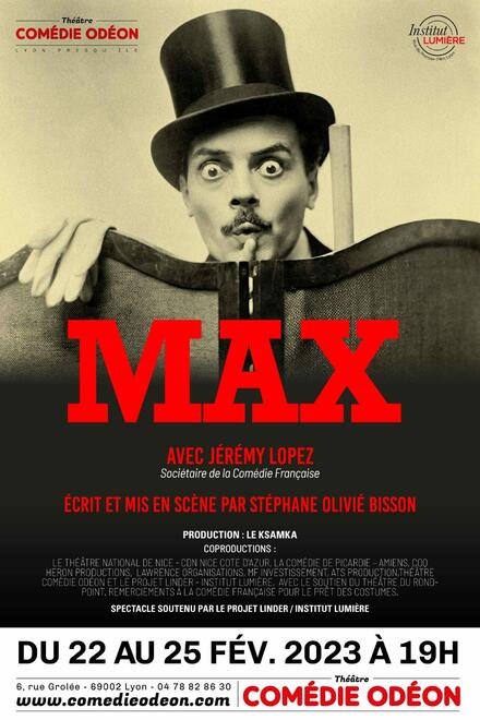 Max au Théâtre Comédie Odéon