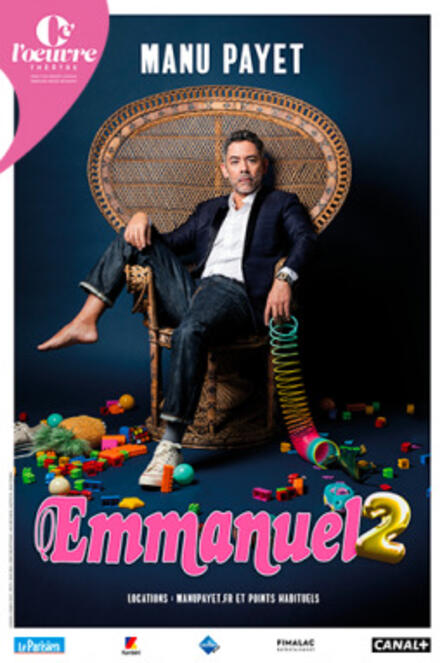MANU PAYET - Emmanuel 2 au Théâtre de l'Œuvre