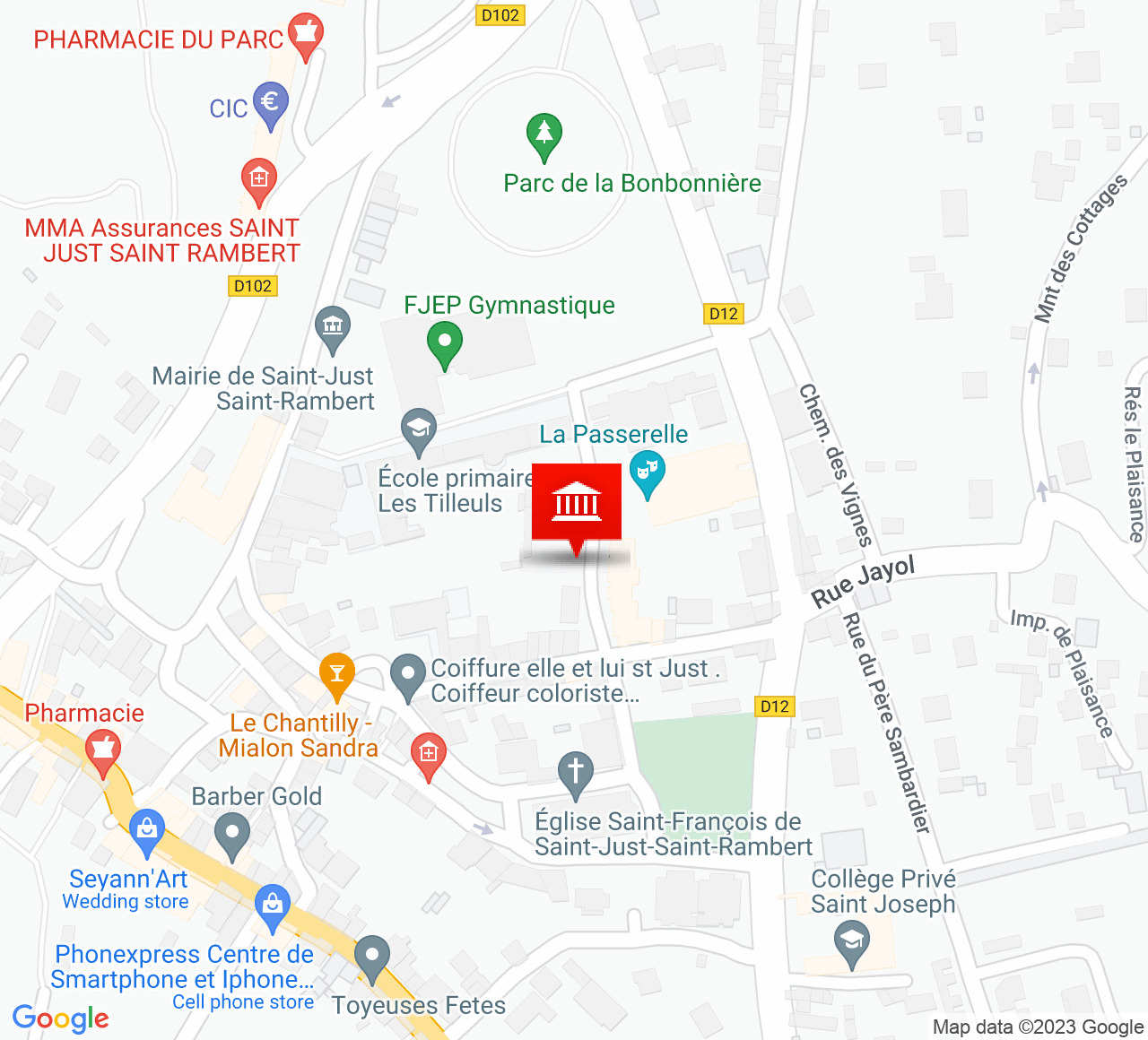Plan d’accès La Passerelle