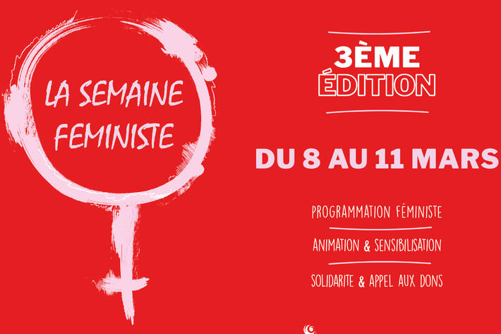 3ème édition de la SEMAINE FEMINISTE du 8 au 11 mars | Théâtre 100 Noms à Nantes
