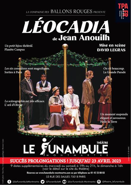 Léocadia au Théâtre du Funambule Montmartre