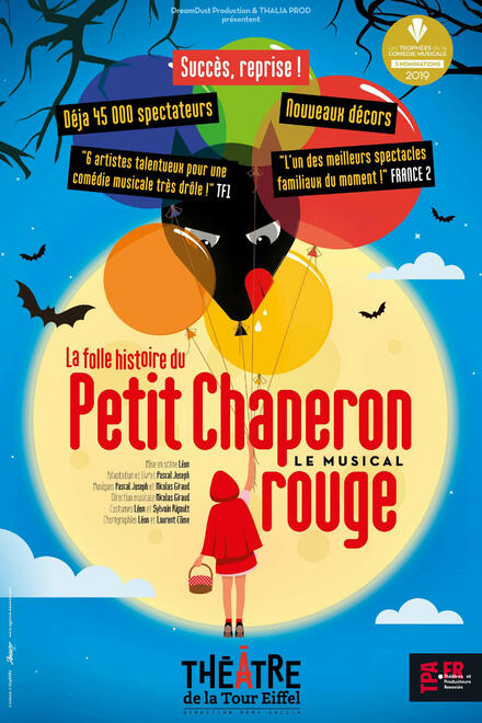 La folle histoire du Petit Chaperon Rouge au Théâtre Thalia Prod