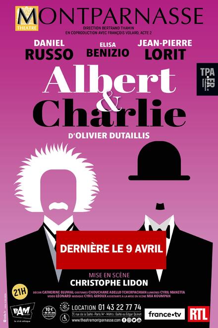 ALBERT & CHARLIE au Théâtre Montparnasse