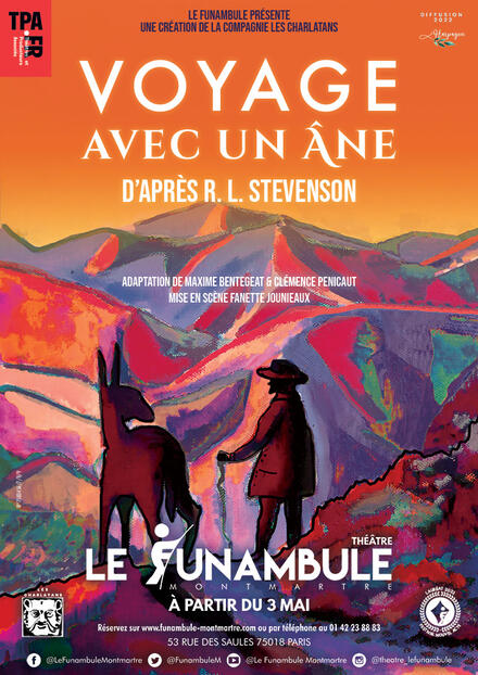 Voyage avec un âne au Théâtre du Funambule Montmartre