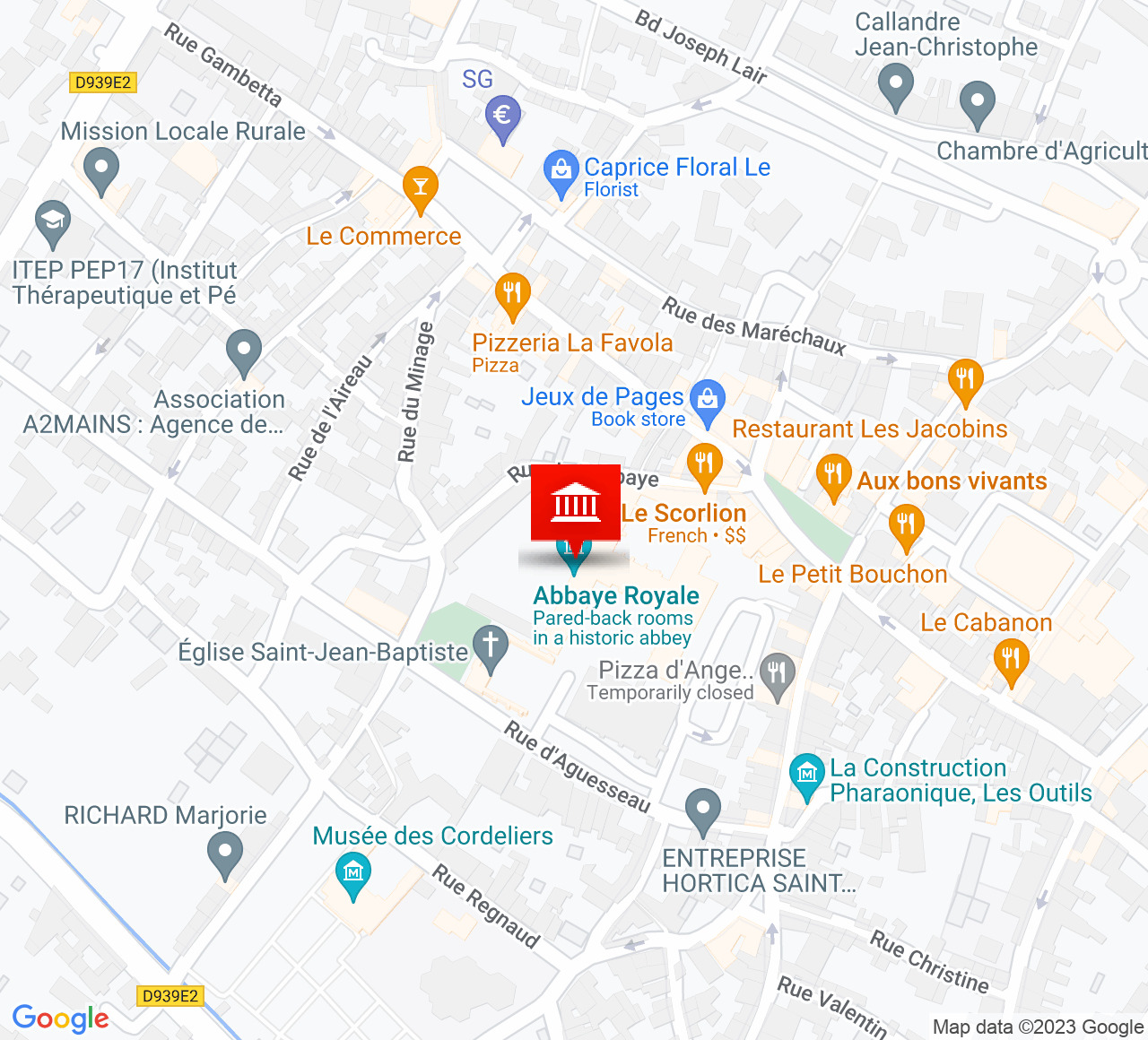 Plan d’accès Micro-Folie