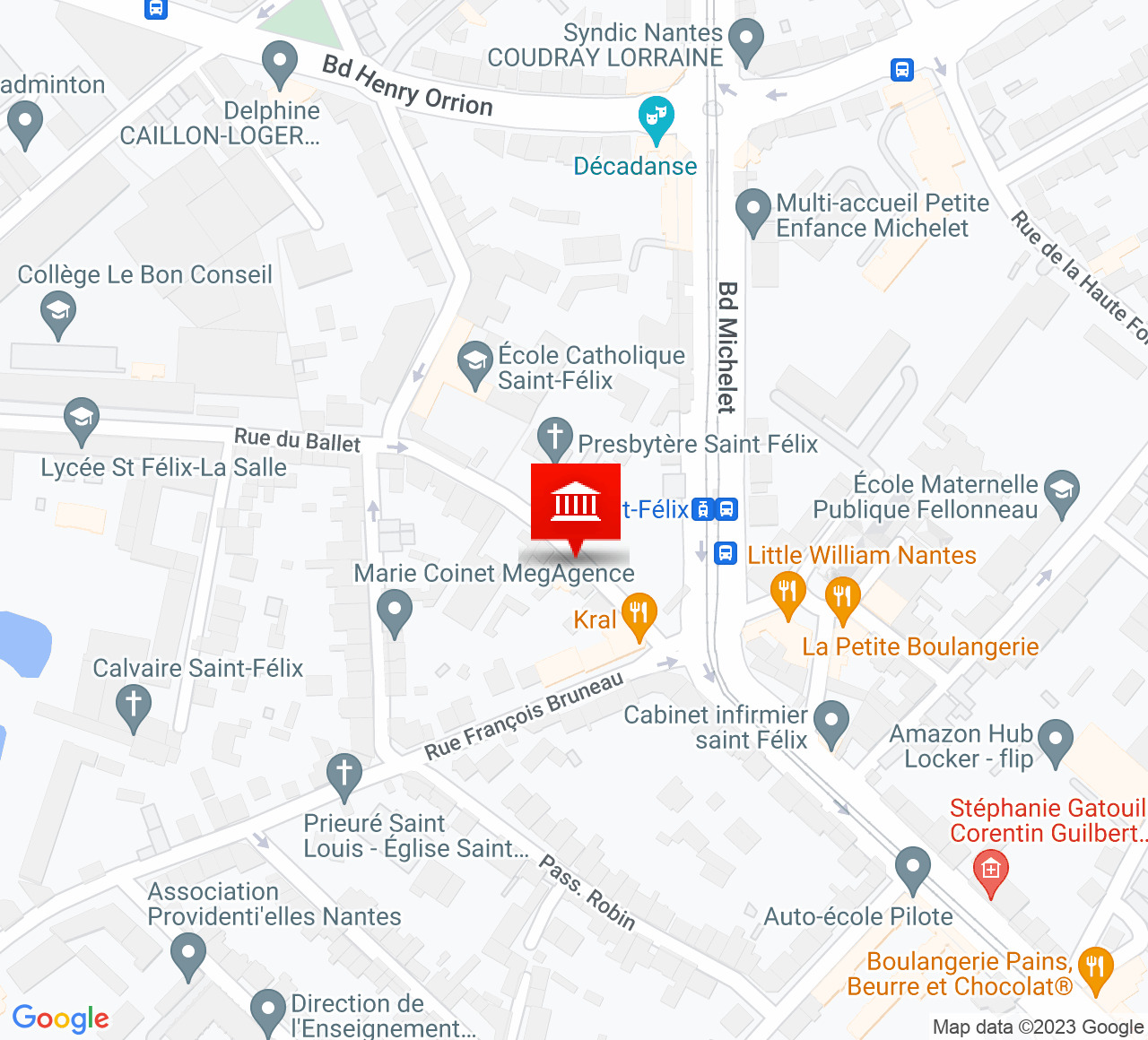 Plan d’accès Nouveau Studio Théâtre