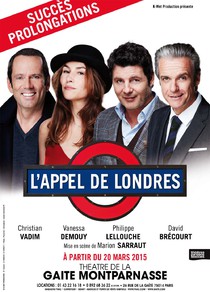 L'Appel de Londres, Théâtre de la Gaîté Montparnasse