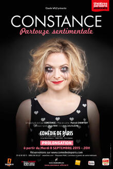 Constance, "Partouze sentimentale", Théâtre Comédie de Paris