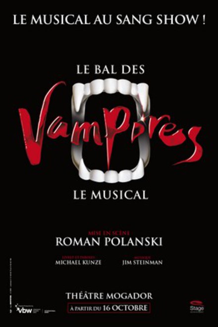 Le Bal des Vampires au Théâtre Mogador