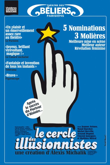 Le Cercle des Illusionnistes au Théâtre des Béliers Parisiens