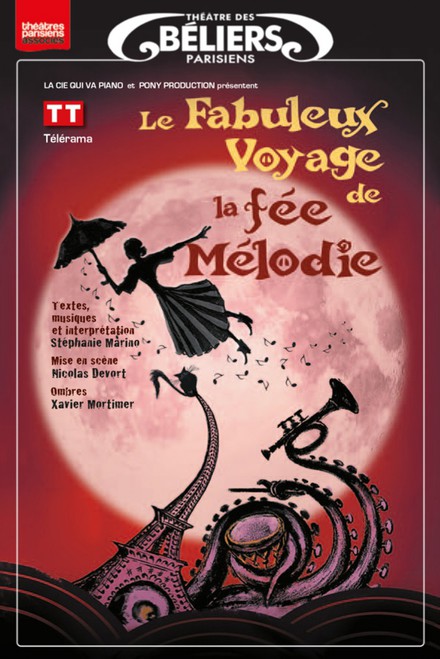 Le fabuleux voyage de la Fée Mélodie au Théâtre des Béliers Parisiens