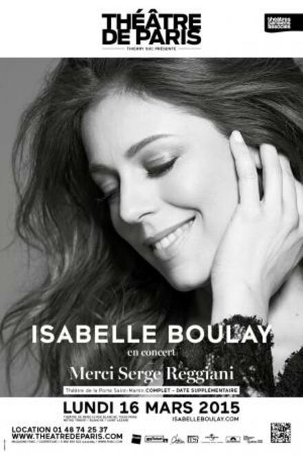 Isabelle Boulay au Théâtre de Paris