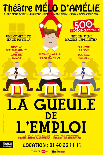 La Gueule de l'Emploi au Théâtre Mélo d'Amélie