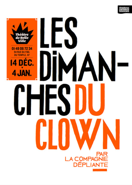 LES DIMANCHES DU CLOWN au Théâtre de Belleville
