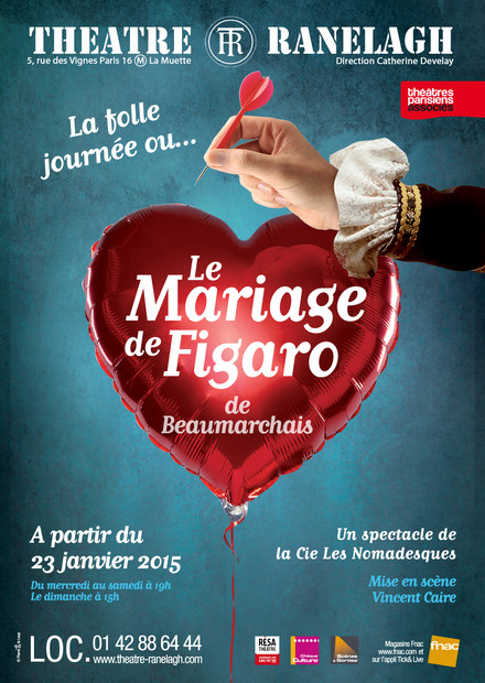 Le Mariage de Figaro au Théâtre le Ranelagh