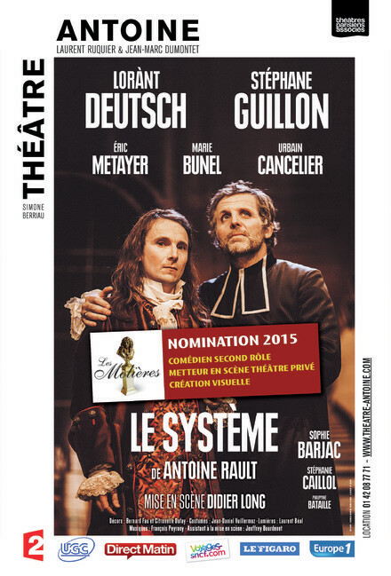 Le Système au Théâtre Antoine - Simone Berriau