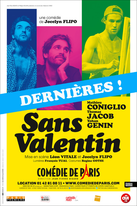 Sans Valentin au Théâtre Comédie de Paris