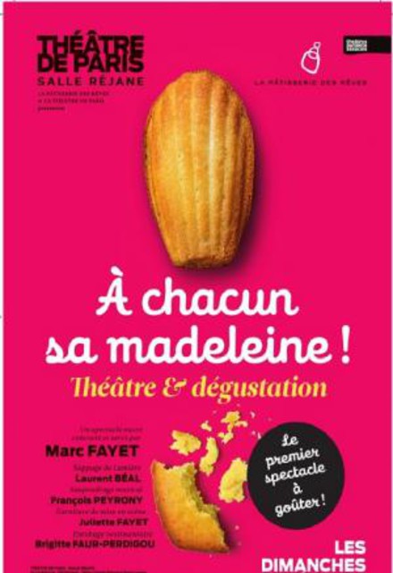 A chacun sa Madeleine au Théâtre de Paris - Salle Réjane