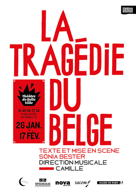 La tragédie du belge au Théâtre de Belleville