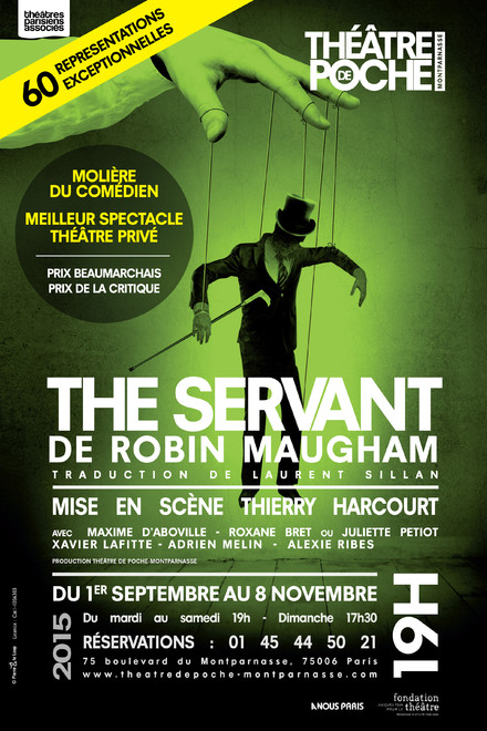 The Servant au Théâtre de Poche-Montparnasse