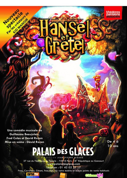 Hansel et Gretel au Théâtre Palais des Glaces