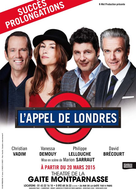L'Appel de Londres au Théâtre de la Gaîté Montparnasse