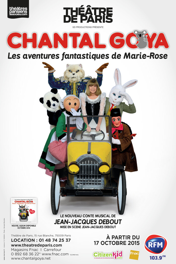Chantal Goya dans "Les aventures fantastiques de Marie Rose"