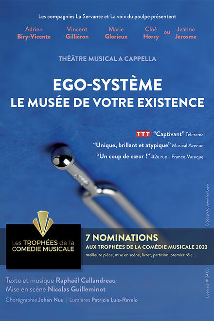 Ego-système, le musée de votre existence au Théâtre Essaïon